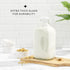 64 Oz, 3 Pack JoyJolt Glass Milk Bottles with Lids and Pourer Airtight Heavy Duty Reusable Glass Bottles, Leakproof