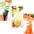 2 Set Tornado Spiral Potato Cutter, Manual Slicer, Fry Vegetable Spiralizer Chips Maker with 4 Stainless Steel Sticks