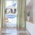 Heavy Duty Curtain Rod Brackets - Adjustable Double Rod Holders, 1 Inch (2 PCS, Silver)