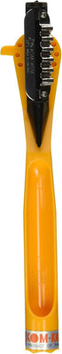 Miracle Zig Zag Thai Multi Purpose Knife, Julienne Blade, Orange, 9.5 IN