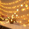 AUAUY String Lights, 40 LED 19.6FT String Lights Battery Operated 2 Modes, Christmas