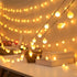 AUAUY String Lights, 40 LED 19.6FT String Lights Battery Operated 2 Modes, Christmas