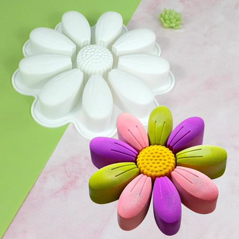 DIY Sunflower Chocolate Molds, Silicone Candy Molds for Party Decorations, Food Grade