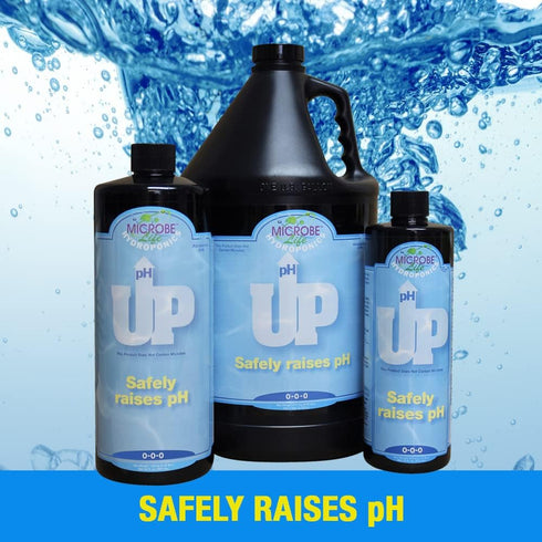 16 oz 4 oz Microbe Life Hydroponics pH Control Kit with pH Up and Down for Stability, Bottles, Sample of Premium Liquid