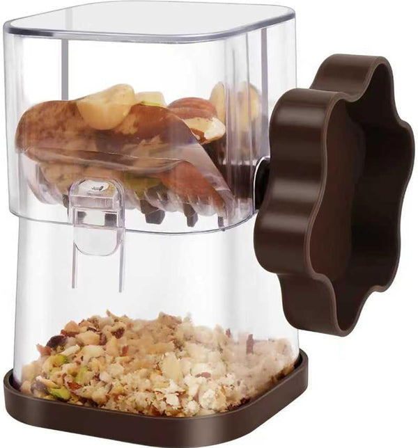 Nut Chopper Durable Nut Grinder Manual Hand Crank For Baking Cooking, Chopping