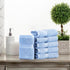 Set 6, Superior Egyptian Cotton Pile Face Towel/Washcloth of Ultra Soft Luxury Towels, Thick Plush Essentials