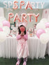 LaVenty 13 PCS SPA PARTY Balloons, Spa Party Banner for Spa Theme Birthday Salon Makeup Party Decoration