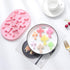 OURASHERO 2pcs Silicone Cake Fondant Mold, Cross Shape Cupcake Topper with Liquid Dropper for Baby Shower Party Supplies