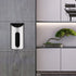 Grocery Plastic Bag Holder for Kitchen Trash Bag, Easy Wall Mount Bag Saver, Bevansol Storage Dispenser Medium, Smudge