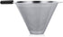 Yosoo Elegant Hand Pour Over Coffee Maker Set, Reusable Manual Drip Filter, Glass Carafe & Stainless Steel Filter