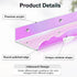 Shelves,15in 4 Pack Iridescent Rainbow Acrylic Floating Kids Wall Mounted Nursery Bookshelves, Display Ledge for Books