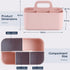 Multiuse Caddy Organizer with Handle - Stackable Plastic Bin Basket - Divided Storage Tote Holder for Art Craft Supplies, Makeup, Bathroom, Shower, Cleaning, Kitchen, Office, Dorm, Desktop - Pink by AOZITA