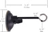 YYST Window Suction Cup Hanger - for Bird Feeders and Wind chimes- no feeder and wind chimes - 2 Pack, NOT FIT Porous Surfaces - WOOD by YYST