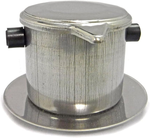 NEW Vietnamese Coffee Filter Set, Stainless Steel, Slow-Drip Coffee Infuser, Single-Cup Serving