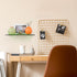 12 4'' 2 iobiotio Small Floating Shelves, x Shelves for Wall, Decorative Floating Shelves for Home Office, Wall Mounted
