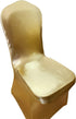 Stretch Chair Cover - Chair Slipcover Decoration for Wedding Banquet Party (Shiny Gold)