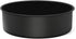 P&P CHEF 9.5 x 3 Inch Nonstick Round Cake Pan, Deep Side Round Baking Pan for Large Birthday Layer Cake, Black