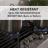 Compatible with GE 30 Inch Gas Range Protectors, Non-Stick Stove Protector, Washable Liner for JGP5030