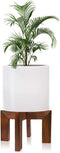 Wood Plant Stand for Indoor/Outdoor, Large Size Sturdy Flower Pot Holder, Fits Most Flower Pots (1 Pack)