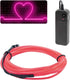 JIGUOOR 16.4ft / 5m EL Wire Battery Pack - Bright Neon Light Strip for DIY, Party, Festival, Halloween, Pink