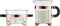 Bodum Chambord Classic 2pcs Sugar and Creamer Set, Glass, Copper