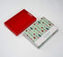 Sturdy Red Acrylic Serving Tray with Handles, 10x15 Inch for Serving Coffee, Appetizer, Breakfast, Butler, Makeup