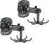 Hanging Utensil Holder Hooks, Kitchen Hanger Wall Mount 360° Rotating Folding Hook, Strong Suction Cup Rack with 6