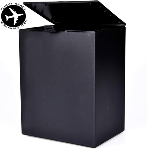 Airline Safe Plastic Temporary Travel Cremation Urn for Human Ashes, TSA Approved, Full Size Adult