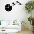 The Geeky Days Magic Flying Angry Fantasy Dragon Wall Clock, Abstract Gothic Fairytale Quartz Analog Decorative Watch