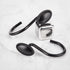 Shower Curtain Hooks, Set of 12, Black, Decorative, Zinc, Rust Resistant, Regular Size for Standard Shower Poles