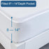 14, WhiteFull2 Pack SPRINGSPIRIT Mattress Protector, Mattress Cover Protector Waterproof with Deep Pocket up