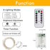 3-Pack 78FT 240 8 LED Fairy Lights Battery Operated with Timer & Remote, Waterproof Twinkle Lights Indoor Outdoor Modes