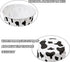100 Pcs Cow Print Cupcake Liners Case, Waterproof and Greaseproof Cow Baking Cups for High Temperature, Black/White