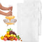 NQEUEPN 6pcs Nut Milk Bags, 11.81x7.87 Inch Reusable Nylon Cheese Cloth Bags Mesh