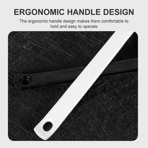 Hemoton 5pcs Melamine Soup Ladle, Long Handle Asian Soup Spoon for Cooking Gravy