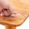 XEANGOUN 16x20 Clear Plastic Table Protector Rectangle Wipeable Crystal PVC Vinyl Tablecloth Waterproof