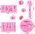 ZiXiang Construction Tools Fondant Silicone Molds, Hand Tools Chocolate Mold Set of 4 for Cake Decoration