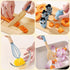 Set Sets Wooden Kids Safe Knife and Kids Baking for Real Cooking, Toddler Montessori Kitchen Tools, Cooking and Baking