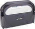San Jamar TS510TBK Toilet Seat Cover Dispenser, Black Pearl
