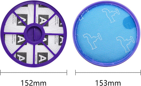 WuYan Front & Back HEPA Filter Kit for Dyson DC19 DC20 DC21 DC29, Vacuum Cleaner Replacement Part