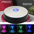 FANZI 360 4.5 Inch LED Motorized Turntable Display Light Base for Theme Exhibition, Window Display, Acrylic, Crystal