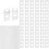 60 PCS (30 Sets) Vertical Blind Repair Tabs, Blind Repair Kit for Vertical Blinds, Clear Blind Fixer Tabs