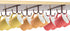 Mocoum Under Cabinet Mug Rack, Rustic Organizer Rack with 12 Hanging Hooks for Mugs, Coffee Cups (Brown-3 Pack)