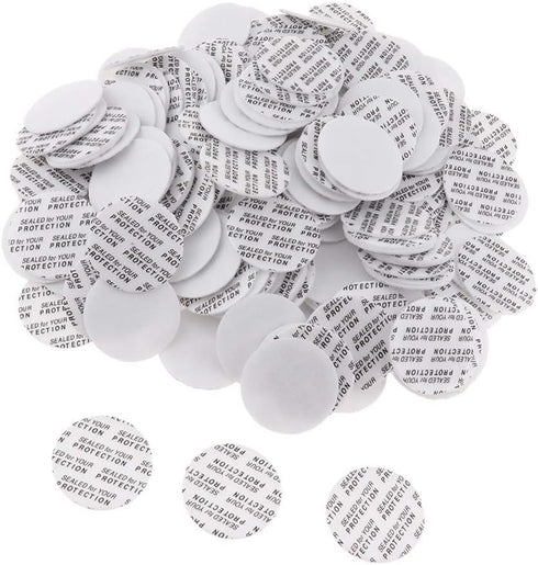 Sunscreen Flask Seals for Cruise - Hidden Liquor Bottles, 100 PACK, 21mm, Fits Nearly All Secret Flasks
