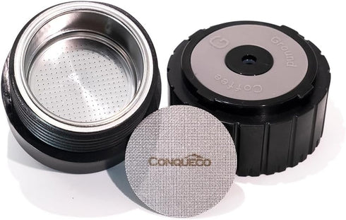 CONQUECO Coffee Powder Chamber for 12v Portable Espresso Machine (Max 12g Coffee Powder)