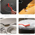 Cleaning Brush: Home Kitchen Wire Brush for Gas Stove, Gap Cleaning Tool, Hard Bristle Crevice Cleaner Set