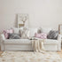 MIULEE Pack of 2 Decorative Throw Pillow Covers, Cute Woven Textured Chenille, 18 x 18 Inch, Beige