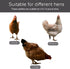 OIUXIMT 3 5-7.6lbs Pieces Premium Chicken Saddles with Adjustable Straps - Outdoor Hen Saddles - Chicken Sweater Aprons