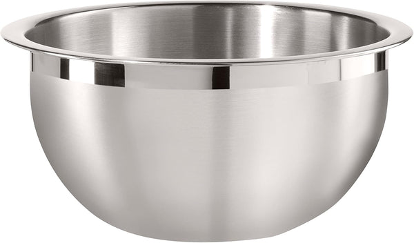 Oggi 5-Quart Two-Tone Stainless Steel Mixing Bowl for Mixing, Making Dough, Dressing Salads, Washing Vegetables