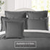 Nestl Soft Pillow Shams Set of 2, Double Brushed Microfiber Pillow Covers, Hotel Style Premium Bed Pillow Cases, Gray